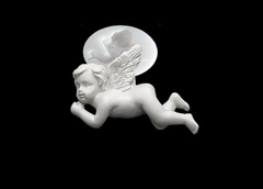 Силиконовый молд Ангел левый