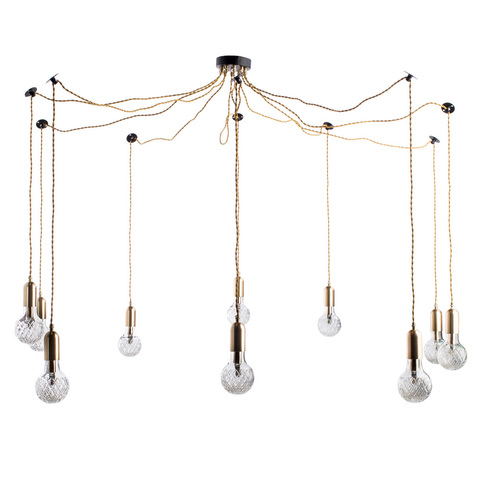 Люстра Arte Lamp Salute A8040SP-10SG