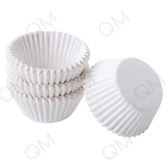 Тарталетки круг 9 (белая) 70*25 мм, 100 шт