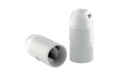 Патрон Е 14 подвесной белый