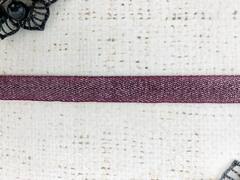 Киперная лента металлизированная, ш. 1 см, красный