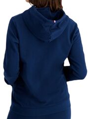 Женская теннисная куртка Le Coq Sportif ESS Hoody N°2 SS23 - victory blue