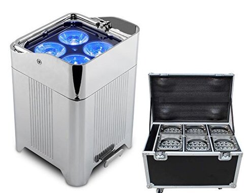 CHAUVET-PRO WELL Fit 6-Pack Комплект из 6 светодиодных светильников WELL Fit в транспортировочном кейсе.