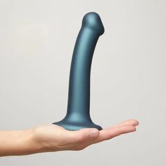 Голубой фаллоимитатор Mono Density Dildo Size M - 16 см. - 