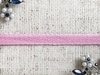Лента киперная, хлопок, ш. 1 см, розовый
