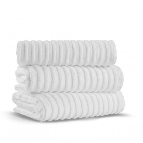 Полотенце 100x180 L'appartement Terry Stripe white белый