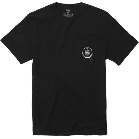 VISSLA Backward Fin Beach Grit Tee