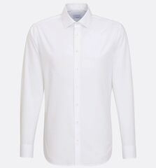 Сорочка Seidensticker Shaped Fit 01.021000-01 из поплина белая