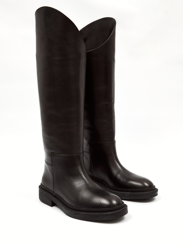 Сапоги жокейские из натуральной кожи