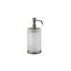 Gessi 38839#149 Gessi Emporio Accessories Дозатор для жидкого мыла настольный, сатинированное стекло, фурнитура Finox Brushed Nickell