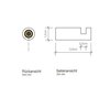 Decor Walther 0520160 Decor Walther Mikado HAK1 Крючок, цвет: черный матовый