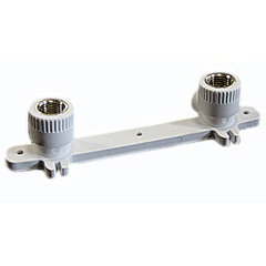 Угольник двойной с крепл. 20-1/2 в/р ПП Vostok (серый)