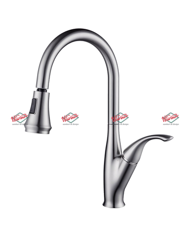 Смеситель для кухни Warmer Brushed Chrome Line KPV-0198