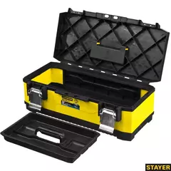 STAYER METALPro, 584 х 289 х 222 мм, (23?), Металлический ящик для инструментов, Professional (2-38011-21.5)