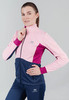 Женская элитная тренировочная куртка Nordski Pro Candy Pink/Blue W