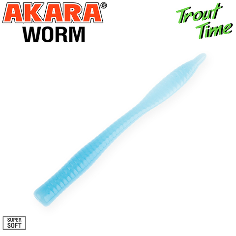 Силиконовая приманка Akara Trout Time WORM 3 Cheese 463 (10 шт.)