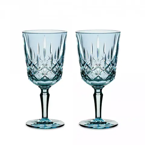 Набор бокалов 2шт для вина 355мл голубой Nachtmann Noblesse Colors