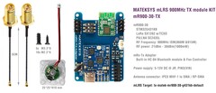 Передающий модуль Matek mR900-30-TX mLRS (MAVLink) 900MHz TX Module KIT (набор для сборки)