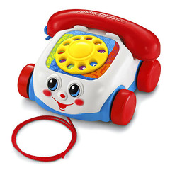 Fisher Price Телефон-каталка на веревочке (77816)