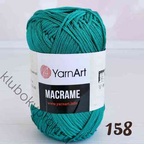 YARNART MACRAME 158, Изумруд