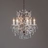 Люстра 19th c. Rococo Iron & Crystal 46см.