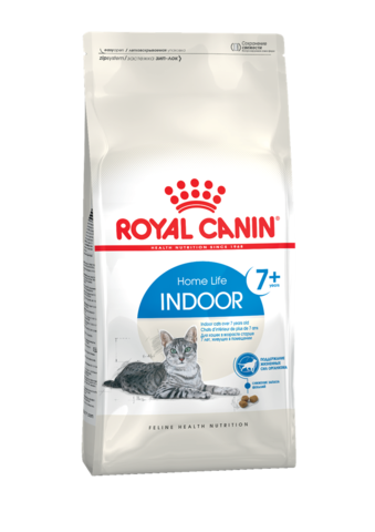 Royal Canin Indoor 27 сухой корм для взрослых домашних кошек 7+ 400 г