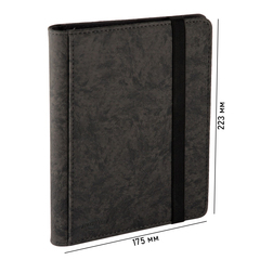 Альбом для хранения коллекционных карт 2х2 Blackfire со встроенными листами - черный