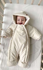 Зимний комбинезон (экрю)