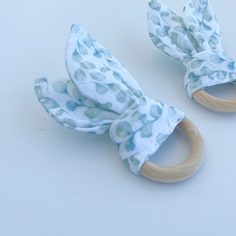 Грызунок шуршащие ушки «Листики эвкалипта»