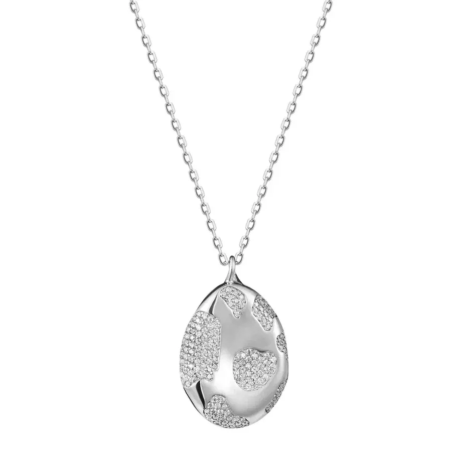 

Колье Big Mushroom Cap Necklace - Silver
