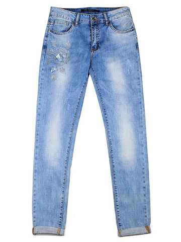 L5070 джинсы женские, голубые