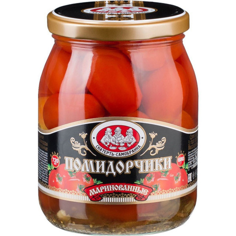 Помидорчики Скатерть самобранка марин. с\б 720 мл