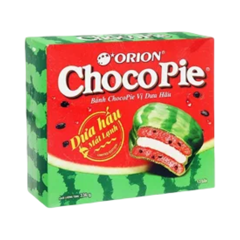 Печенье Чоко пай Орион 336 гр Арбуз