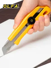 OLFA 18 мм, винтовой фиксатор, нож с выдвижным лезвием (OL-BN-L)