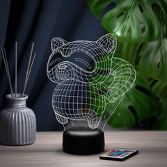 3Д-светильник 