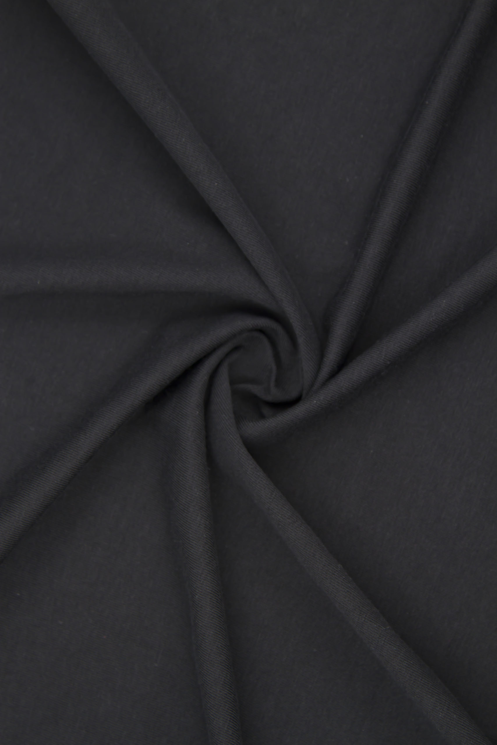 Кулирка на ластовицу черная хлопковая с лайкрой отрезами