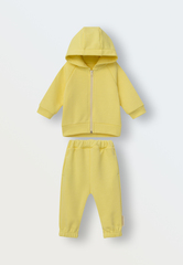 Костюм из футера петля (сливочное масло)