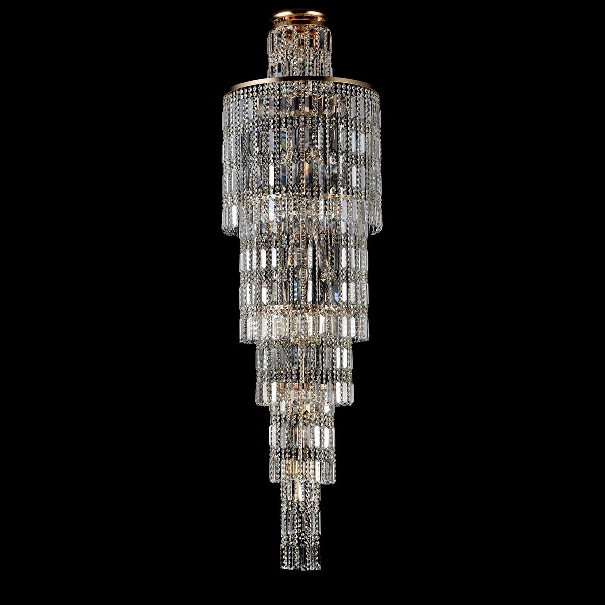 Каскадная люстра Maytoni Niagara DIA003-PT50-G