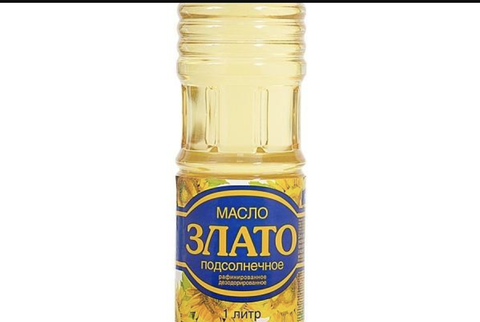Масло подсолнечное ЗЛАТО 1л