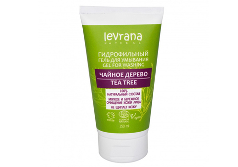 Гель для умывания чайное дерево Леврана, 150мл