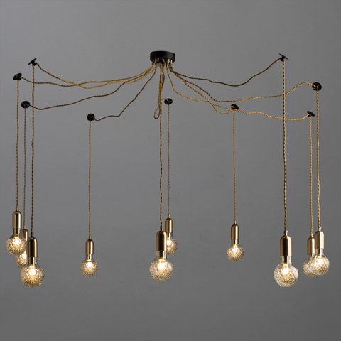 Люстра Arte Lamp Salute A8040SP-10SG
