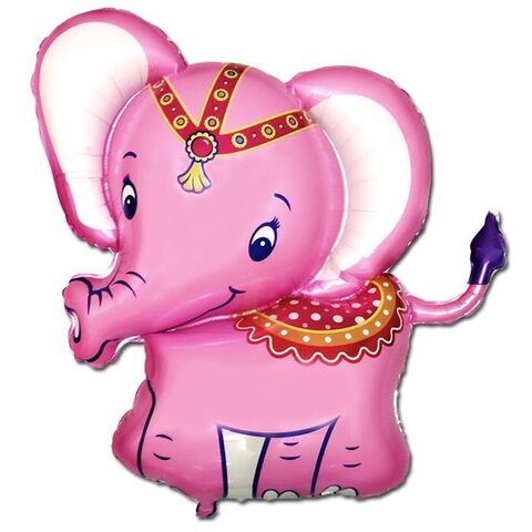 F Фигура, Слоненок, Розовый, 32