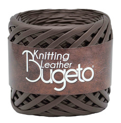 Knitting Leather Woody Brown