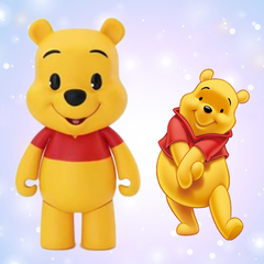 Фигурка Winnie The Pooh 15 см 1 шт. Винни Пух HEROCROSS серия "Друзья Микки" (Уцененный товар)