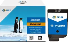 Тонер-картридж G&G 74C5HK0 черный для Lexmark CS720de/Lexmark CS720dte/CS725dte/CS725de 20 000 pages with chip
