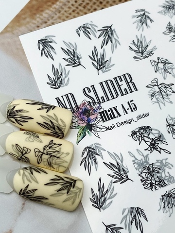 Слайдер-дизайн Nail Design Max A-15