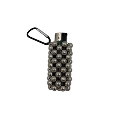 silver lighter case