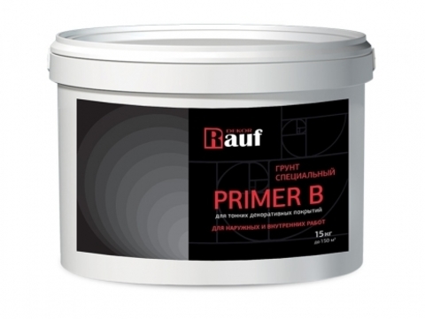 Rauf Dekor PRIMER B  грунт специальный для тонких декоративных покрытий