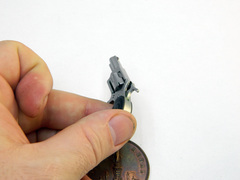 Miniature 2mm pinfire NAA revolver