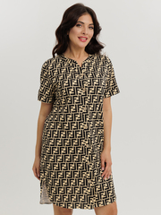 4630 Туника на пуговицах